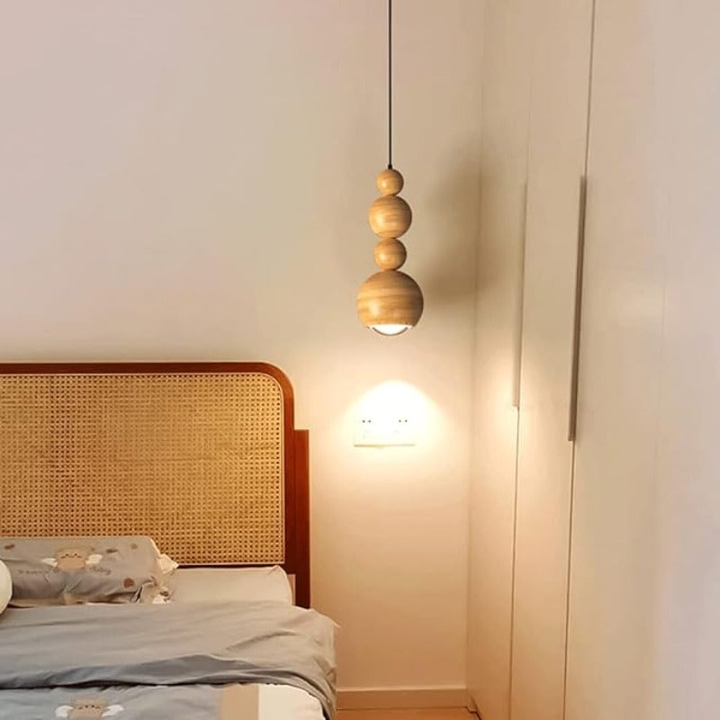 Ritta Vintage Metallo Legno Sospensione Bianco Soggiorno Camera da letto