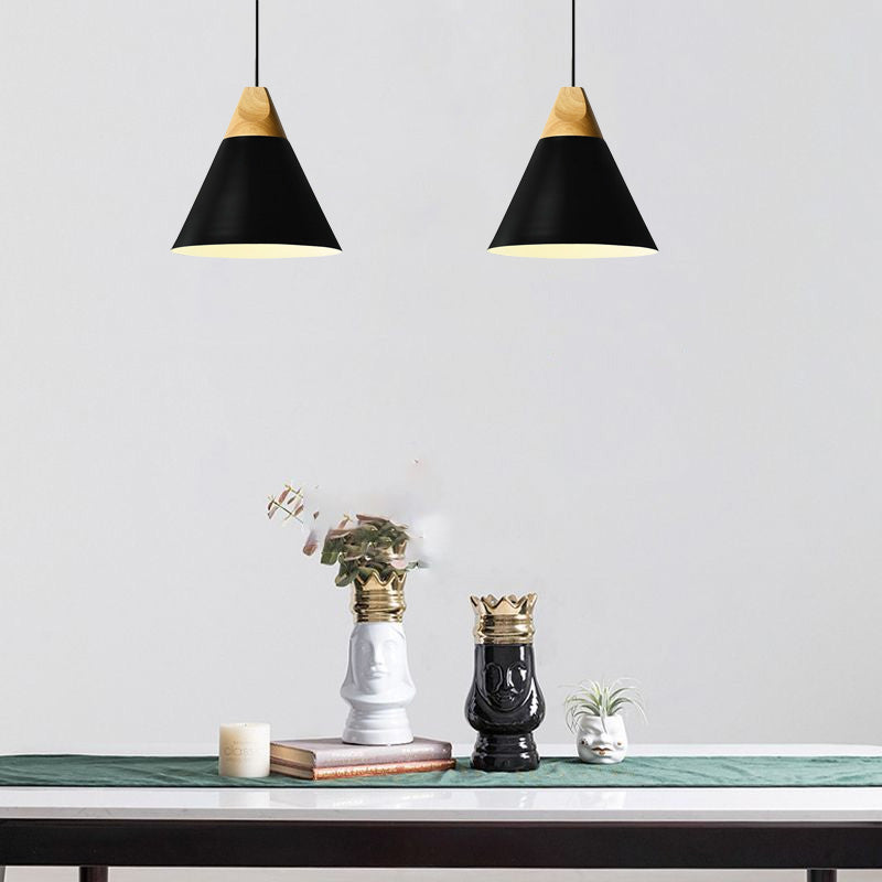 Valentina Moderno Semplice LED Lampada a Sospensione Multi-Forme Legno/Metallo Soggiorno/Camera da Letto/Cucina