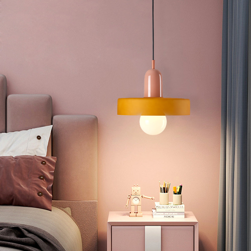 Valentina Moderni Design LED Lampada a Sospensione Multicolore Vetro