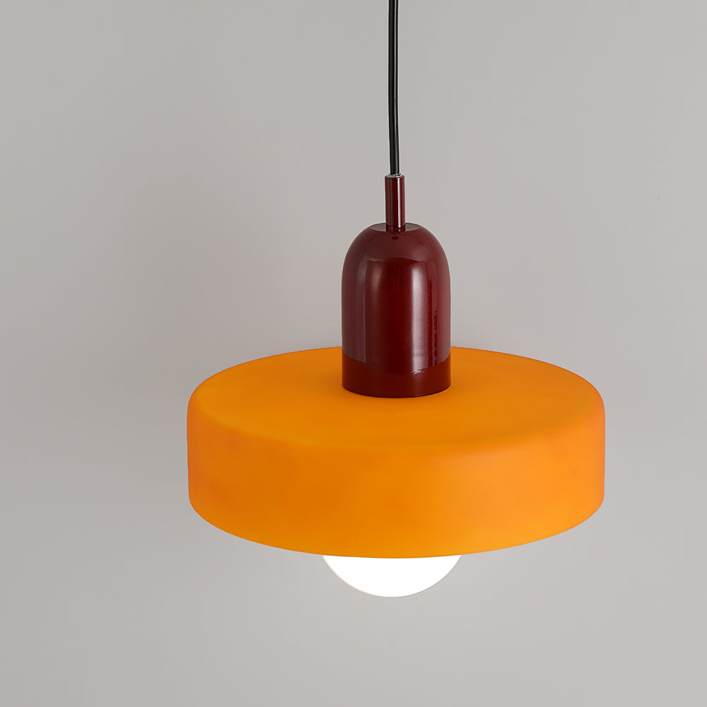 Valentina Moderni Design LED Lampada a Sospensione Multicolore Vetro