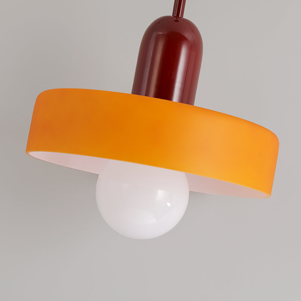 Valentina Moderni Design LED Lampada a Sospensione Multicolore Vetro