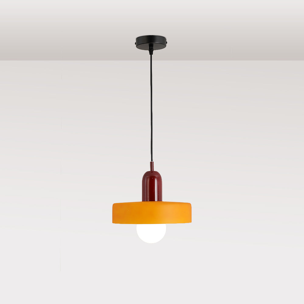 Valentina Moderni Design LED Lampada a Sospensione Multicolore Vetro