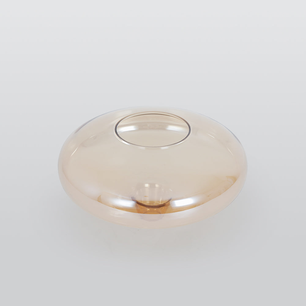 Valentina Moderno LED Arte Ambra Lampade a Sospensione Vetro/ Metallo Soggiorno