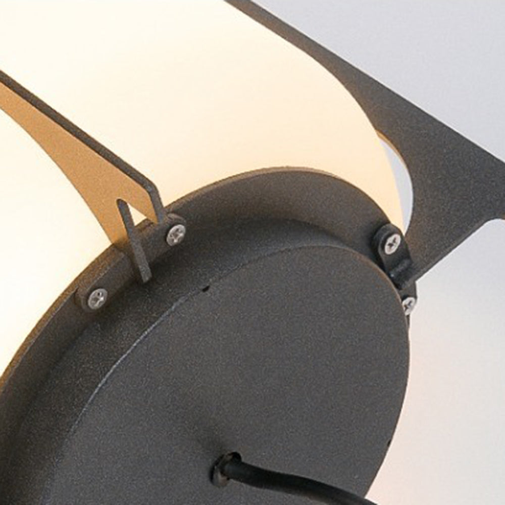 Ray Minimalista Solare Lampade da Esterno Metallo Acrilico Vetro