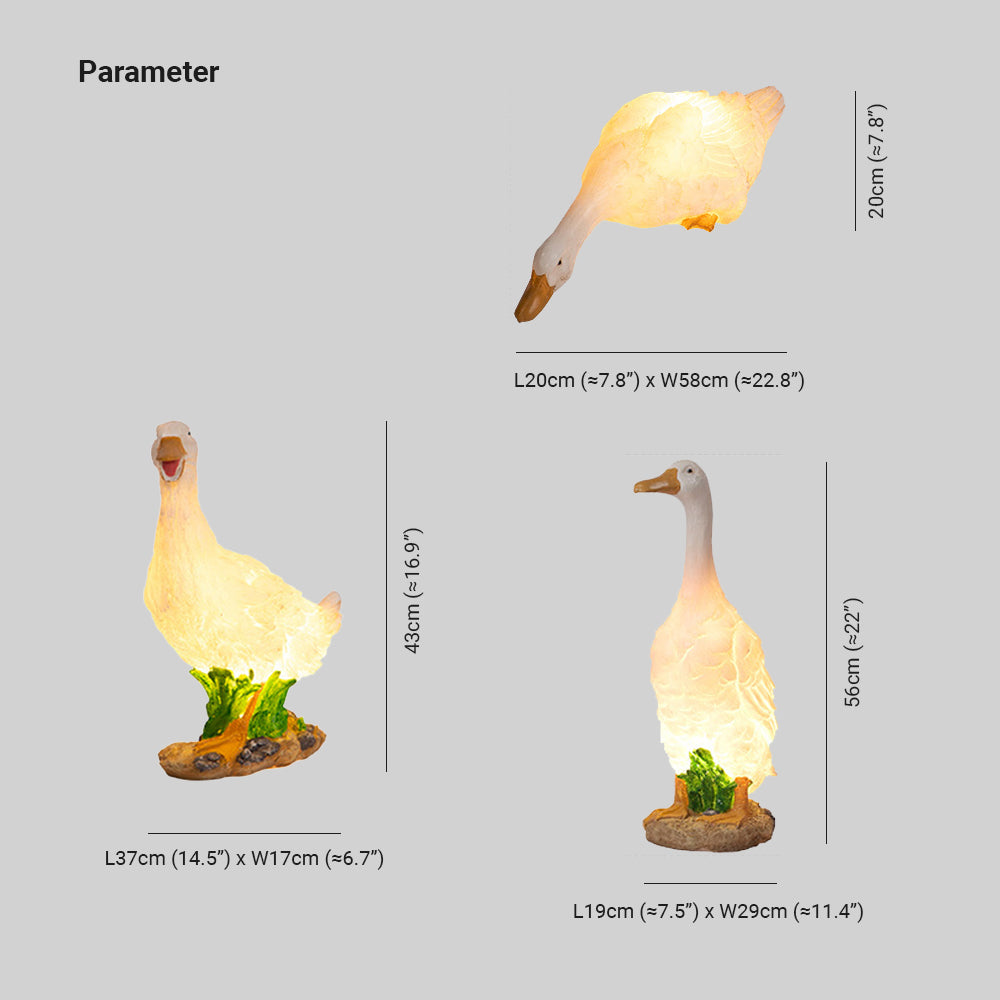 Ray Solare Giardino Lampade da Esterno LED Resina