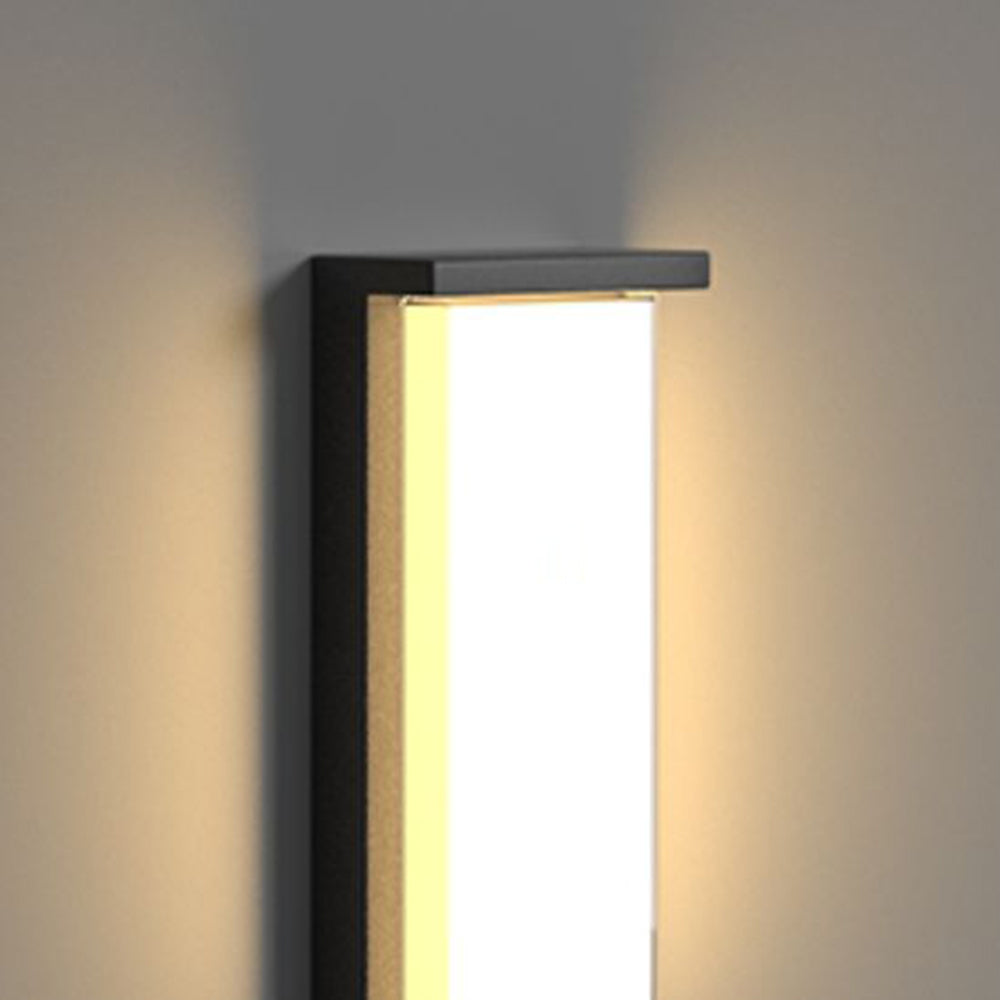 Ray Moderno Minimalista Rettangolare Applique da Esterno Balcone