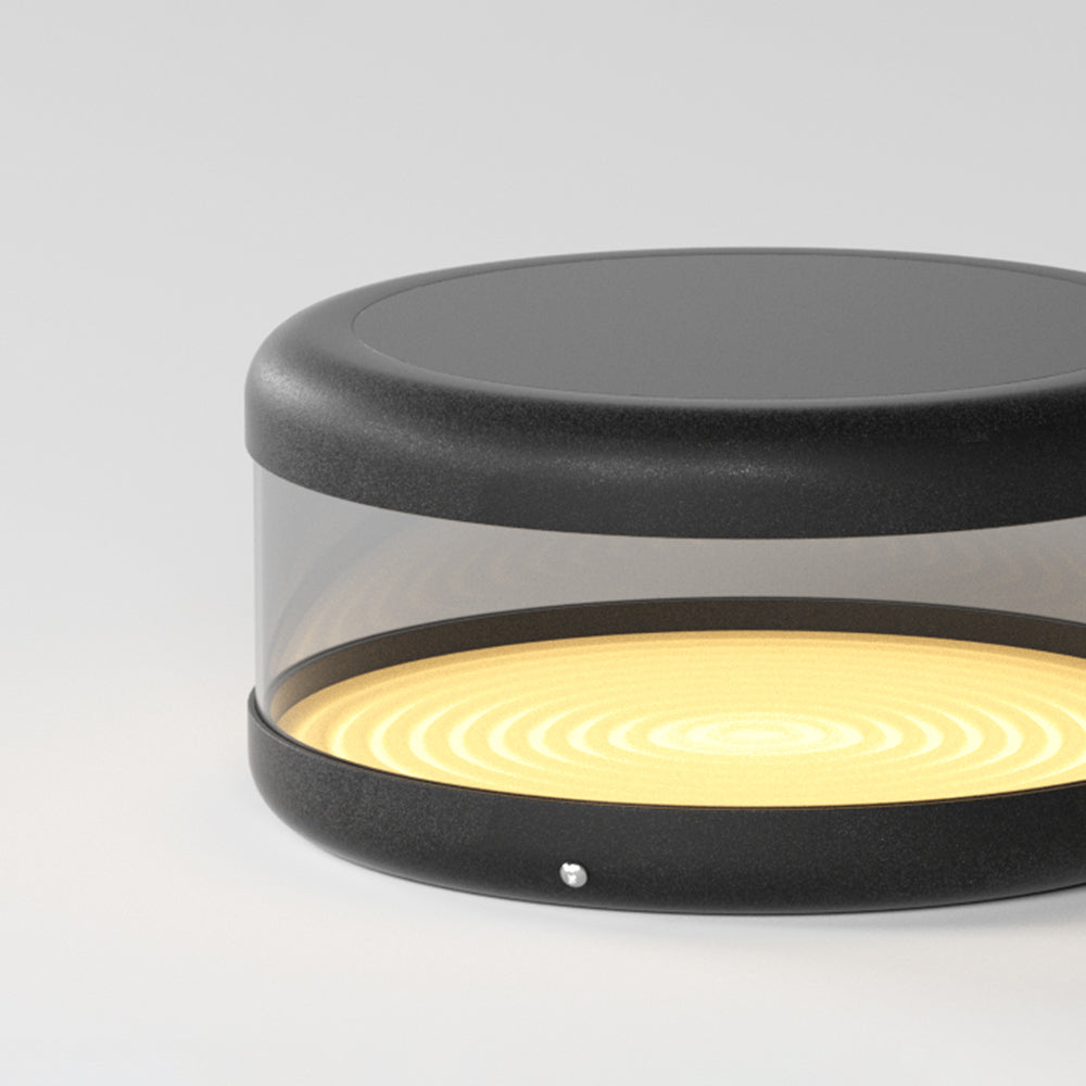 Ray Solare Moderno Metallo Cilindro Lampade da Esterno Metallo