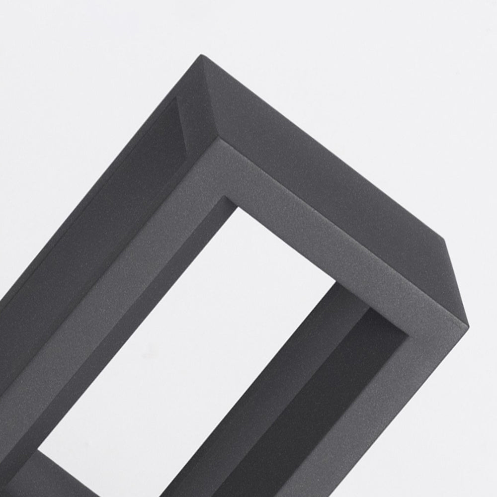 Ray Minimalista Cavo Rettangolare Moderno Lampade da Esterno