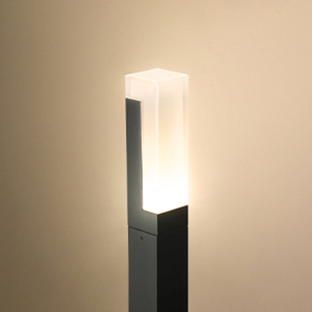 Ray Minimalista Solare Lampade da Esterno Metallo/Acrilico Corridodio