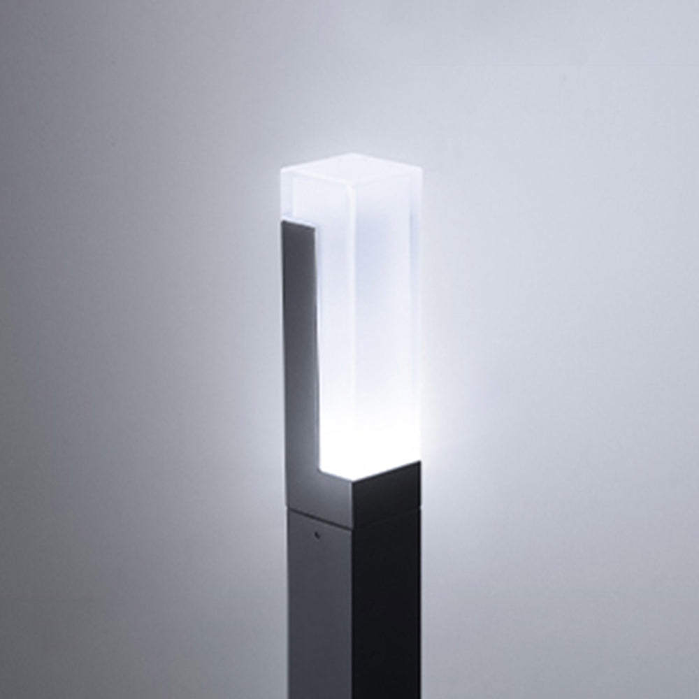 Ray Minimalista Solare Lampade da Esterno Metallo/Acrilico Corridodio