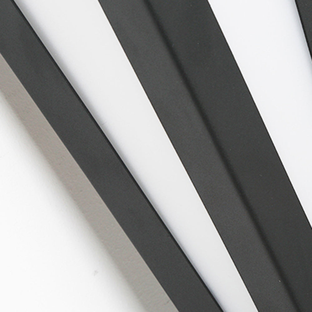 Ray Solare Lineare Trigonale Moderno Lampade da Esterno Metallo