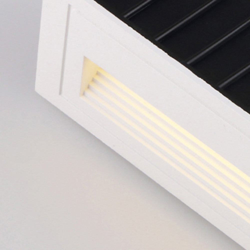Ray Solare Lineare Trigonale Moderno Lampade da Esterno Metallo