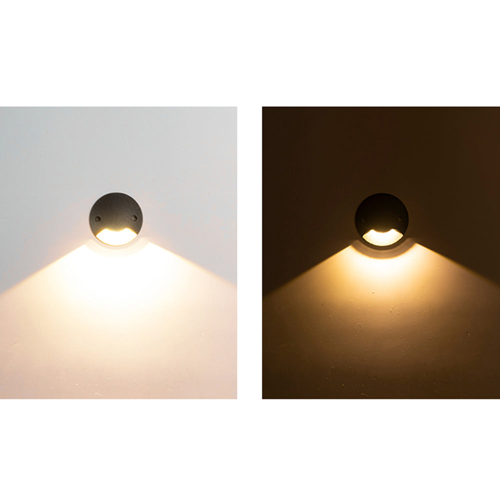 Ray Incasso LED Lampade da Esterno Metallo/Vetro Giardino