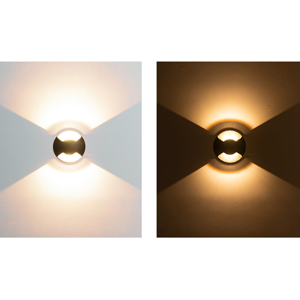 Ray Incasso LED Lampade da Esterno Metallo/Vetro Giardino