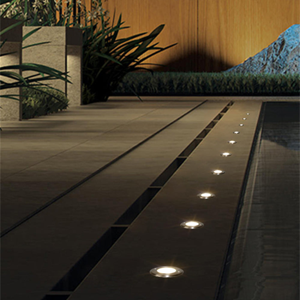 Ray Metallo/Vetro LED Moderno Cilindrico Lampade da Esterno