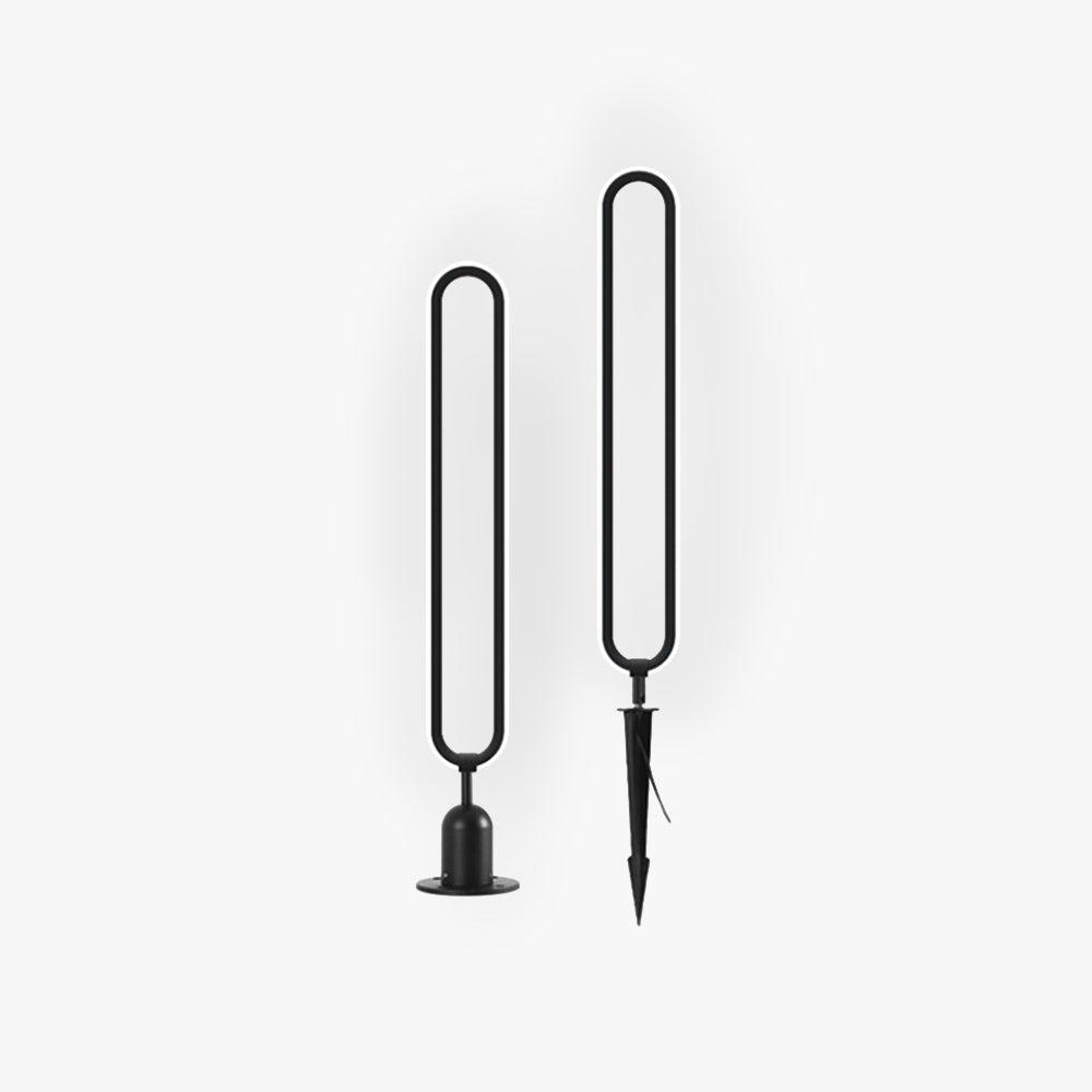 Ray Moderno LED Metallo/Acrilico Solare Lampade da Esterno