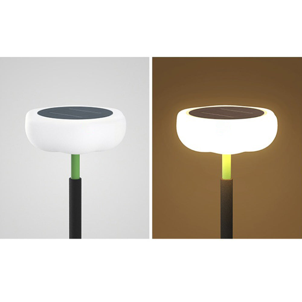 Ray Minimalista Fiore Lampade da Esterno LED Metallo/Acrilico Solare