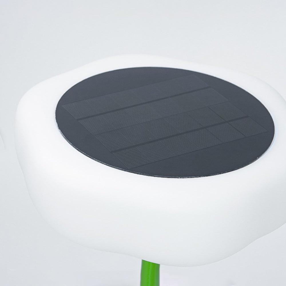Ray Minimalista Fiore Lampade da Esterno LED Metallo/Acrilico Solare