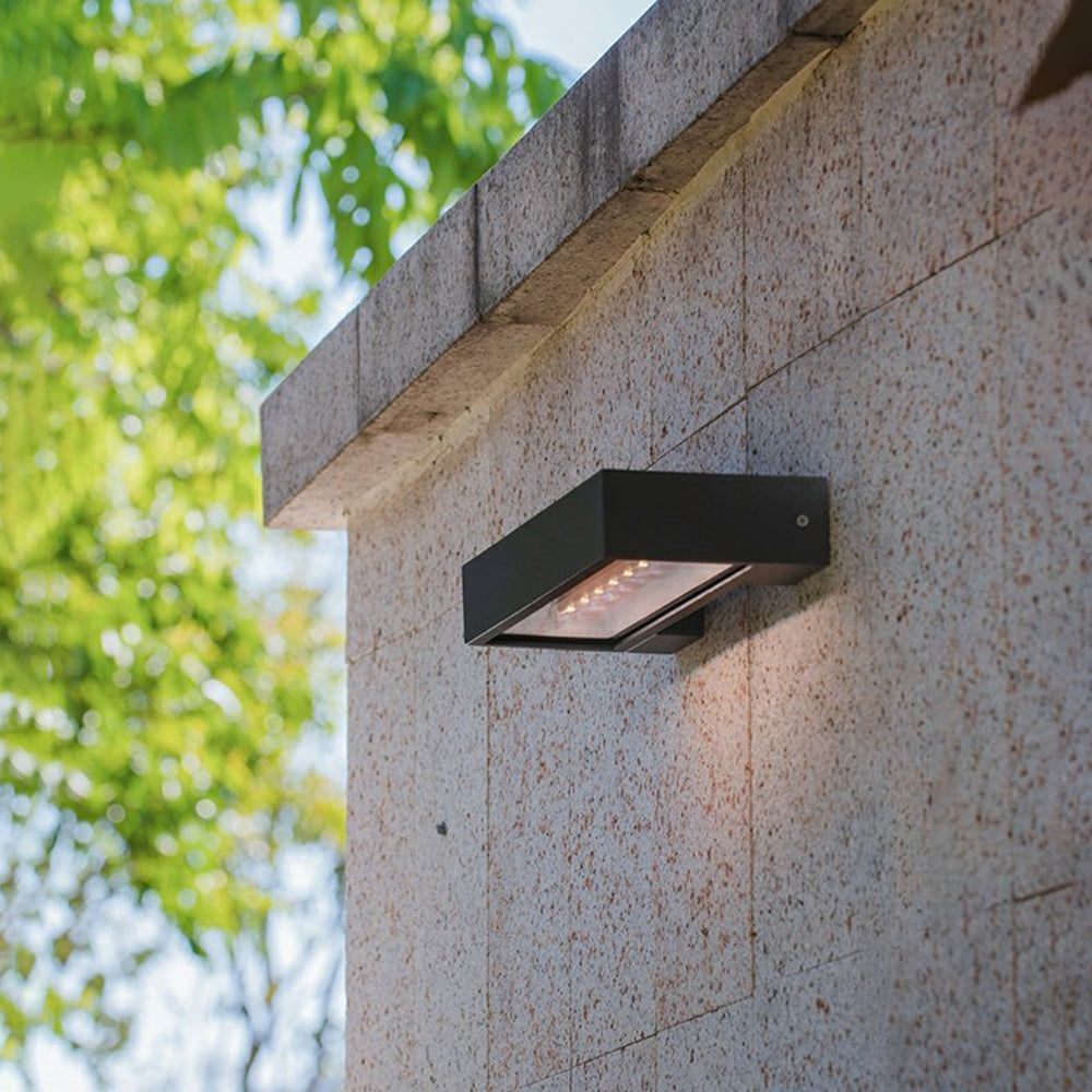 Ray Moderno Metallo Acrilico Applique da Esterno Balcone