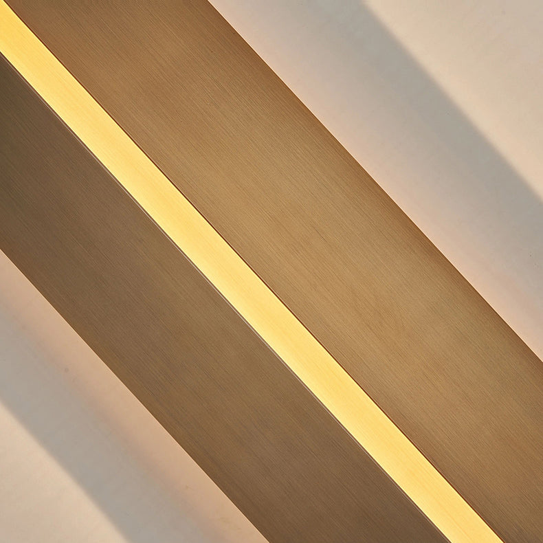 Aare Natural Stainless Wall Lamp - Lamp Copper