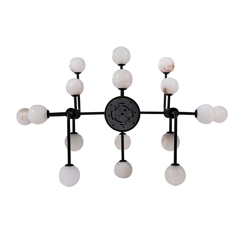 Aballs Elegance Unique Glass Chandelier - Lamp Copper