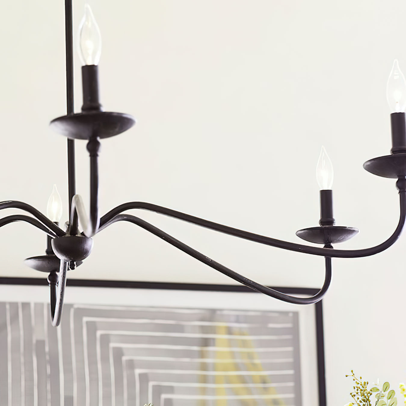 Alshaarae Vintage Industrial Brass Metal Chandelier - Lamp Copper