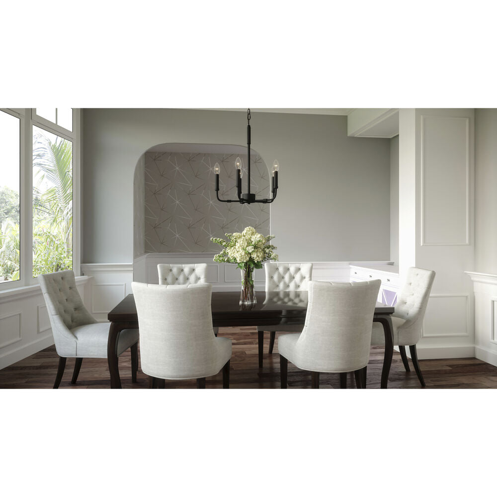 Abner Industrial Modern Brass Chandelier - Lamp Copper