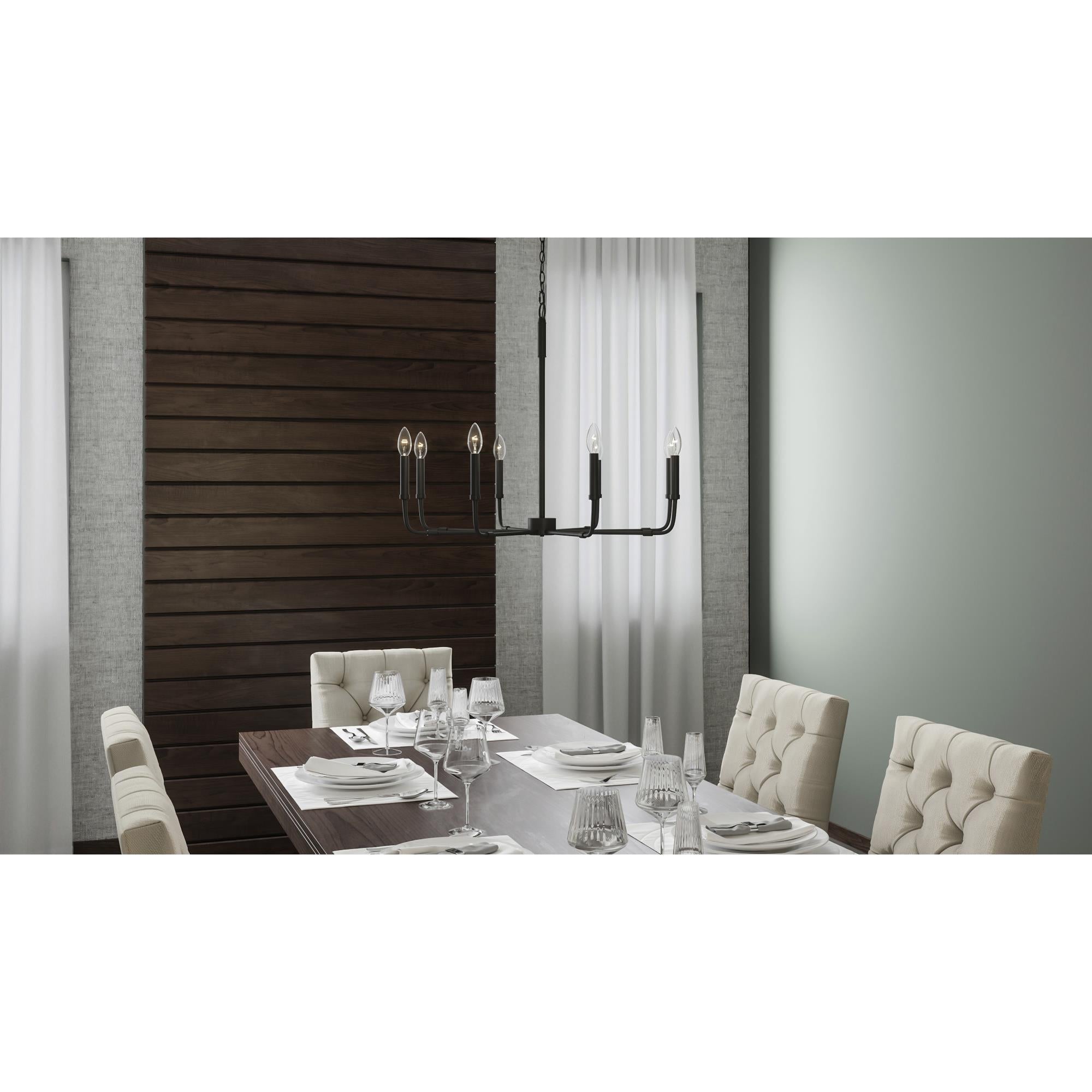 Abner Industrial Modern Brass Chandelier - Lamp Copper