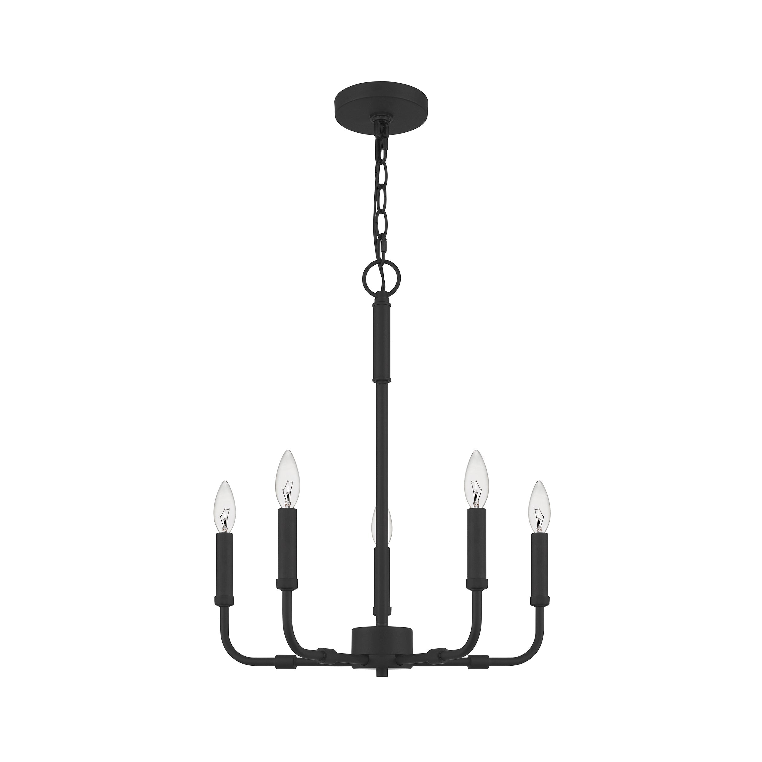 Abner Industrial Modern Brass Chandelier - Lamp Copper