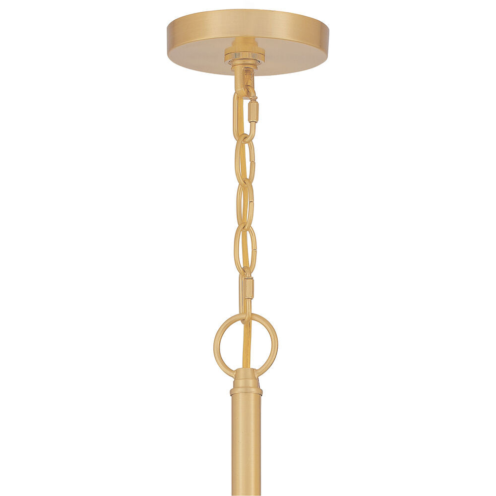 Abner Industrial Modern Brass Chandelier - Lamp Copper