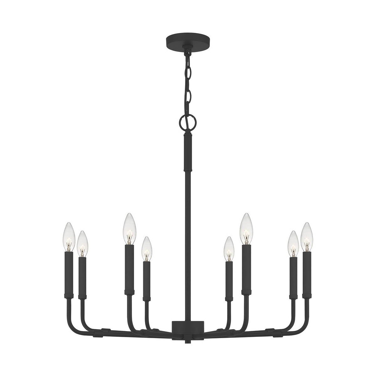 Abner Industrial Modern Brass Chandelier - Lamp Copper