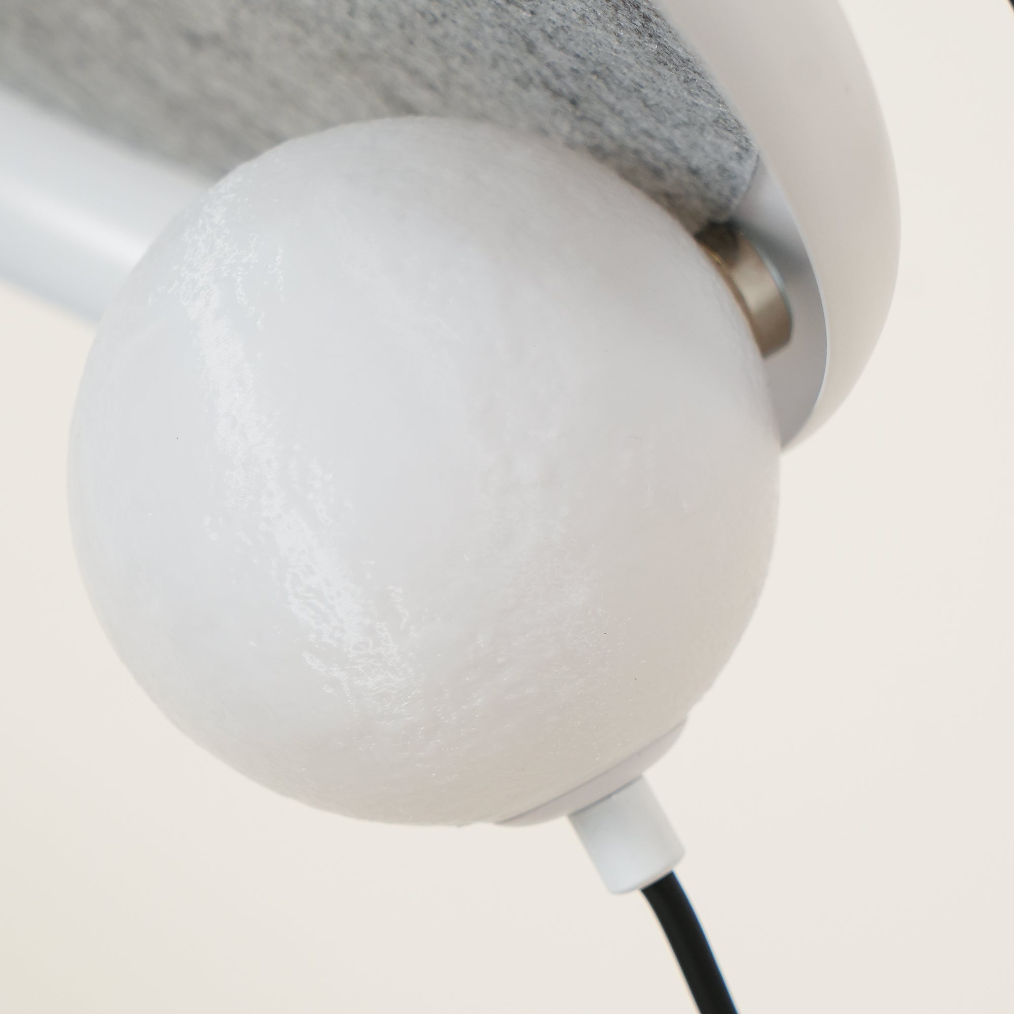 Acoustic Modern Disc Glass Pendant Lamp - Lamp Copper