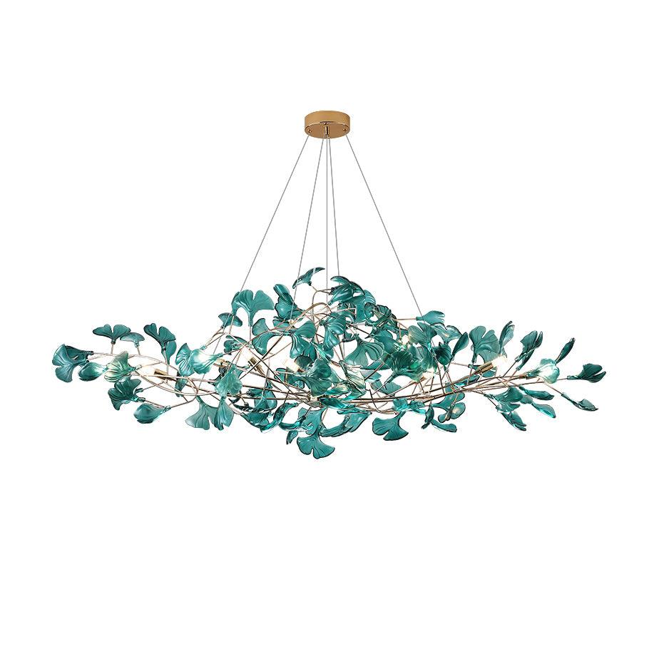 Olivia Lampadari in Acrilico a Forma di Ginkgo