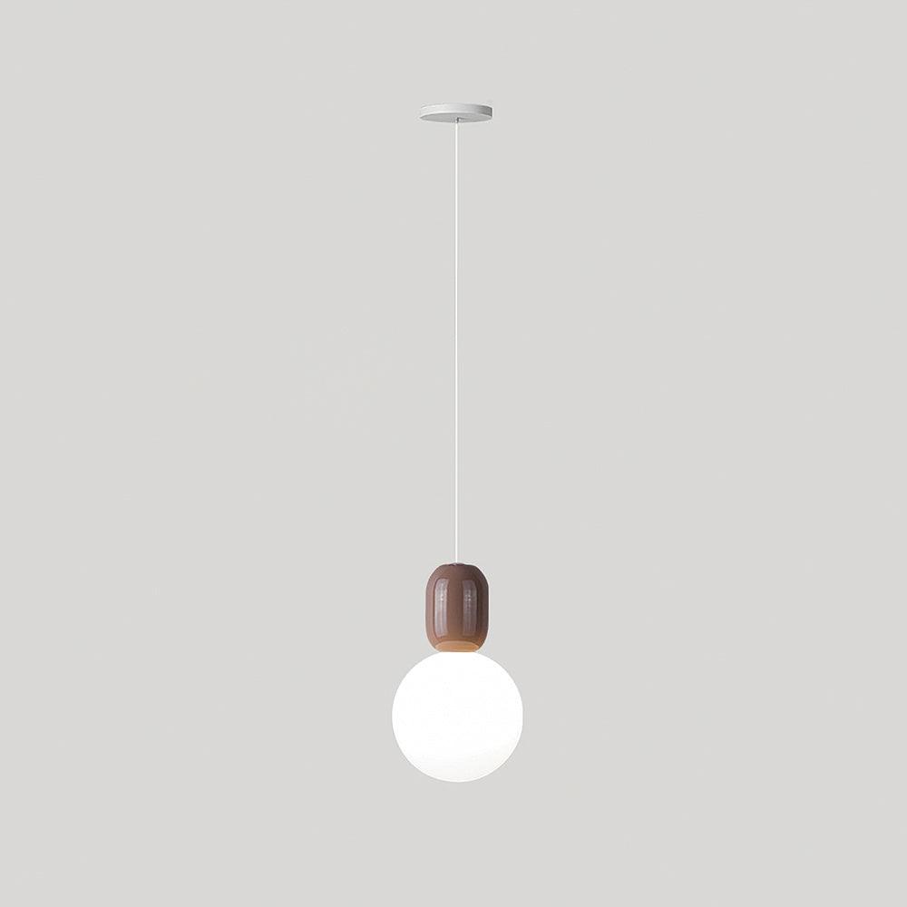 Acrylic Two Ball Pendant Light - Blowlighting