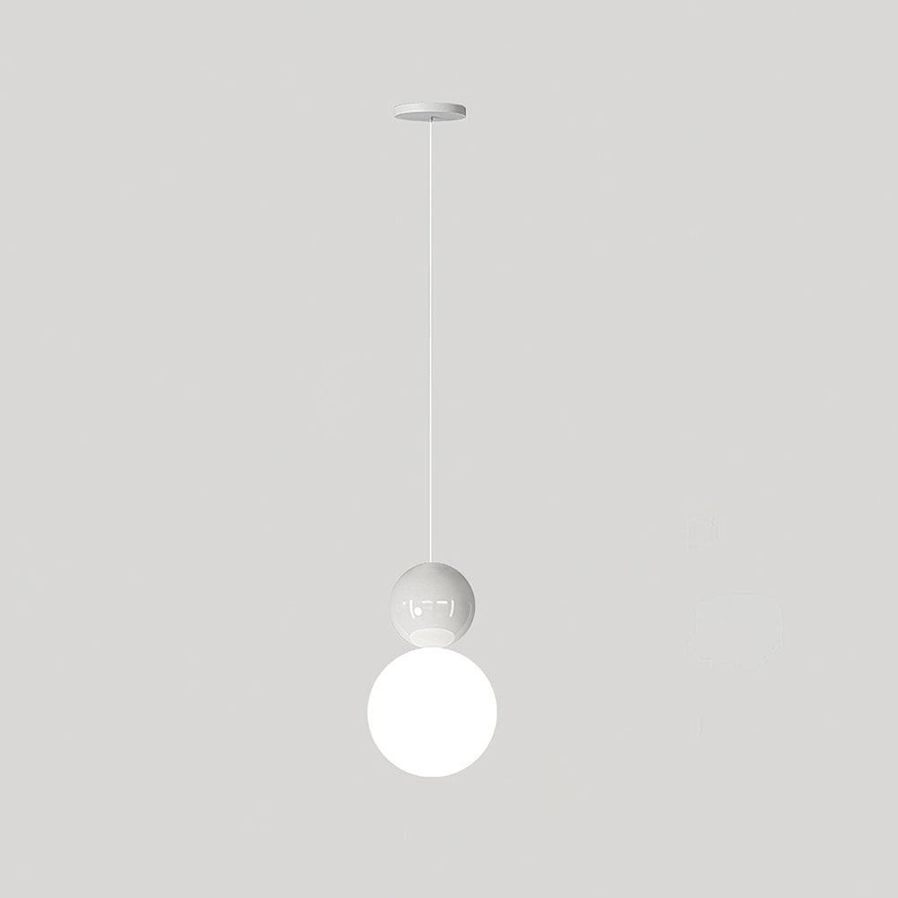 Acrylic Two Ball Pendant Light - Blowlighting