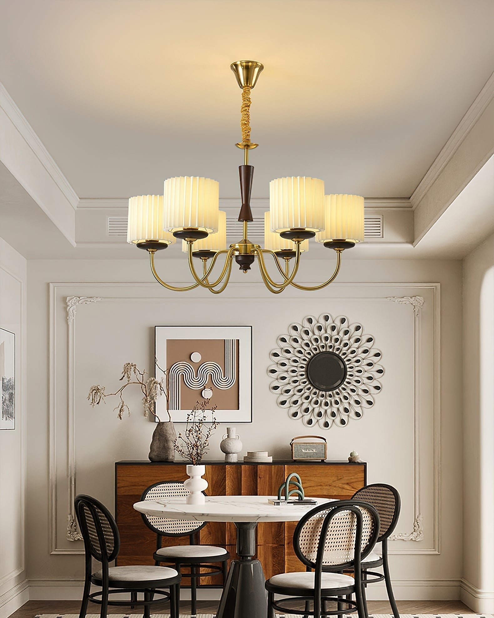 Acurt Chandelier - Blowlighting