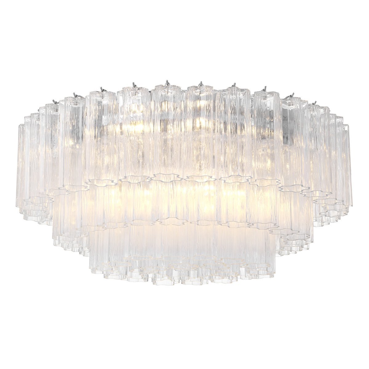 Aurora Ceiling Lamp Glass Tube Layered Amber - Neutralighting