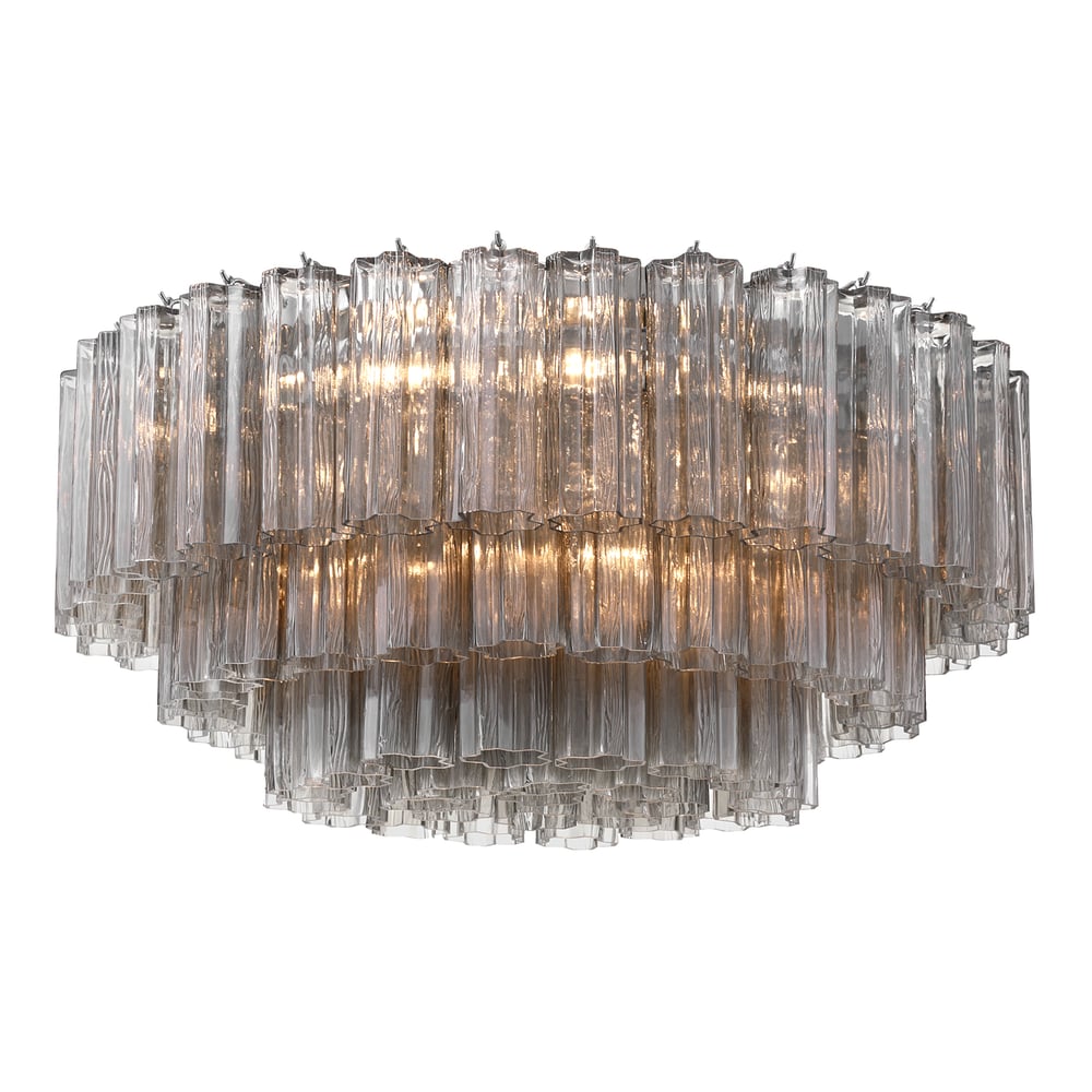 Aurora Ceiling Lamp Glass Tube Layered Amber - Neutralighting