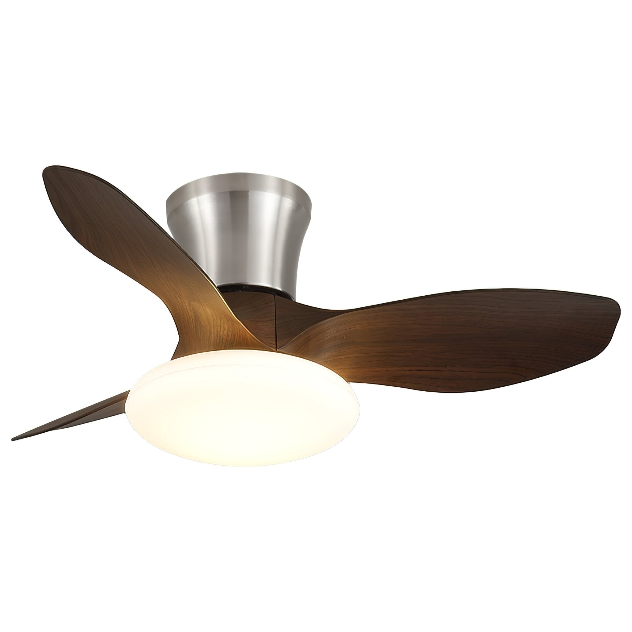 Ventilatore da Soffitto Velora Moderno in Legno con Luce, immagine lifestyle