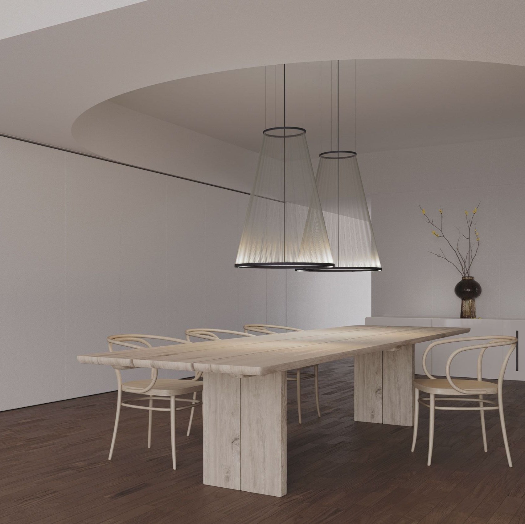 Cone Minimalist Aluminum Pendant Light - Blowlighting
