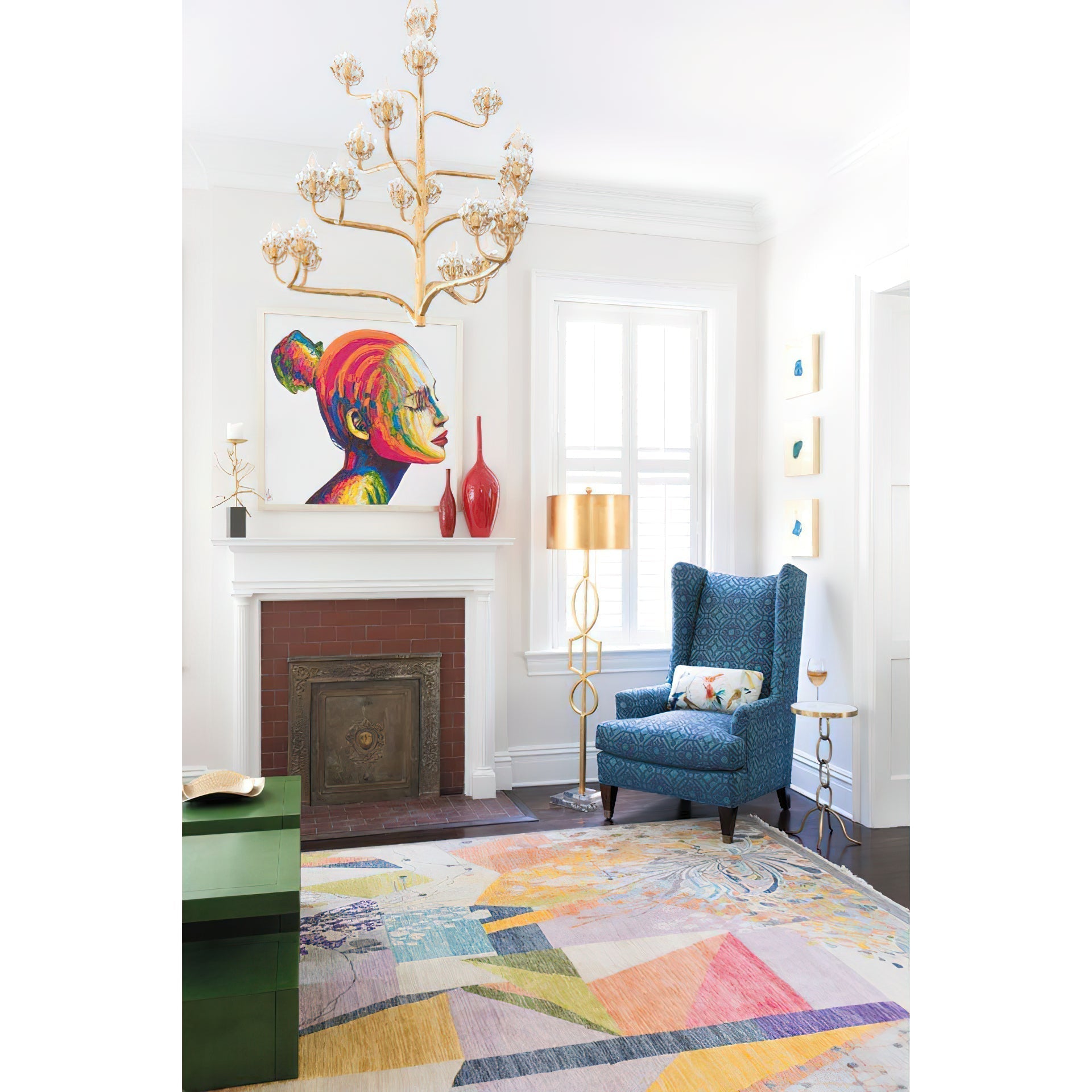 Agave Postmodern Luxury Americana Crystal Chandelier - Lamp Copper