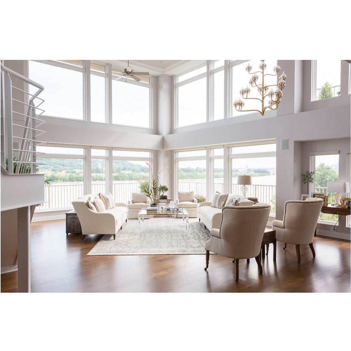 Agave Postmodern Luxury Americana Crystal Chandelier - Lamp Copper