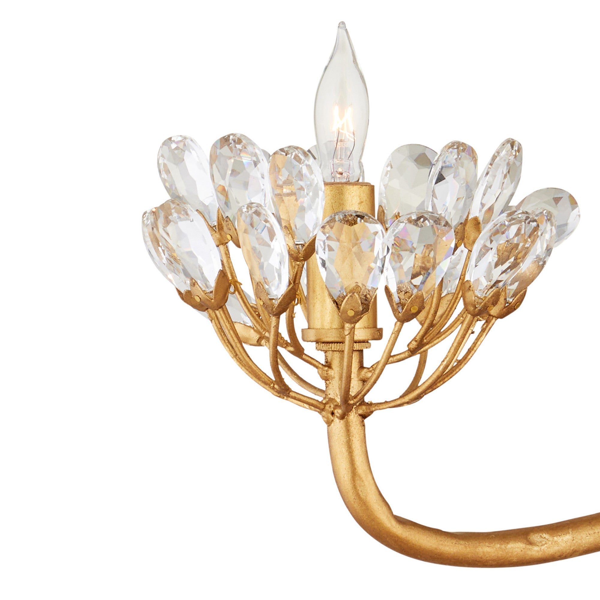 Agave Postmodern Luxury Americana Crystal Chandelier - Lamp Copper