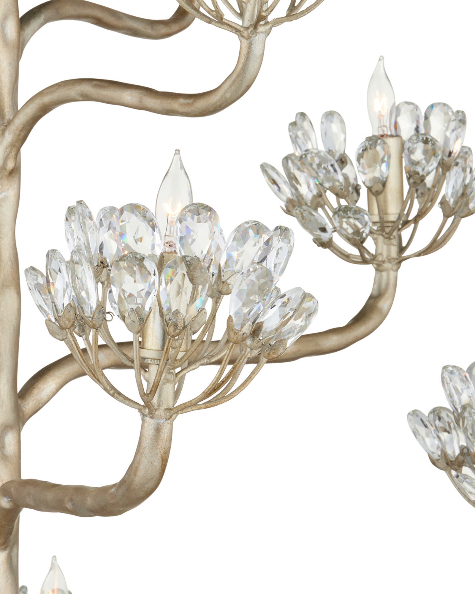 Agave Postmodern Luxury Americana Crystal Chandelier - Lamp Copper