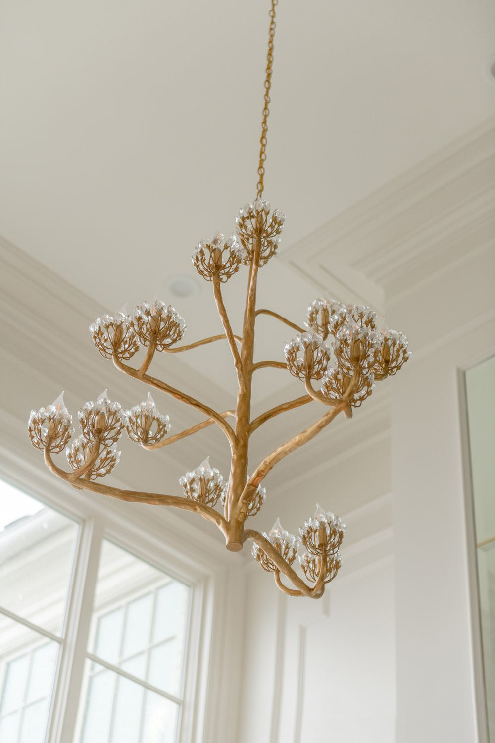 Agave Postmodern Luxury Americana Crystal Chandelier - Lamp Copper
