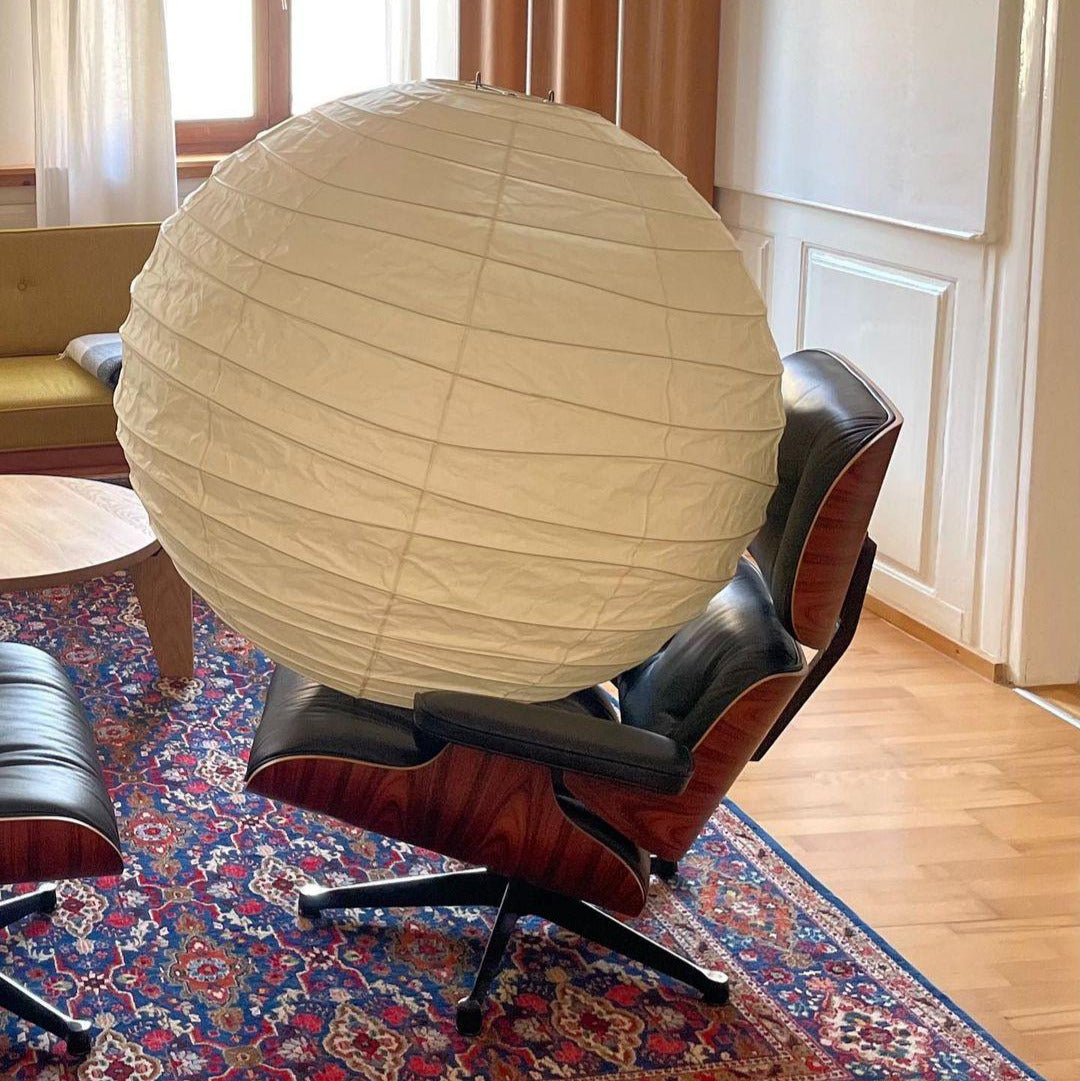 Ritta Lampada a Sospensione Globo di Carta Giapponese