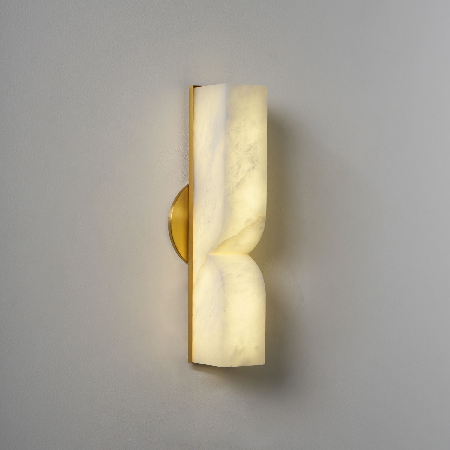 Lunaris Alabaster Rectangular Wall Lamp - Neutralighting