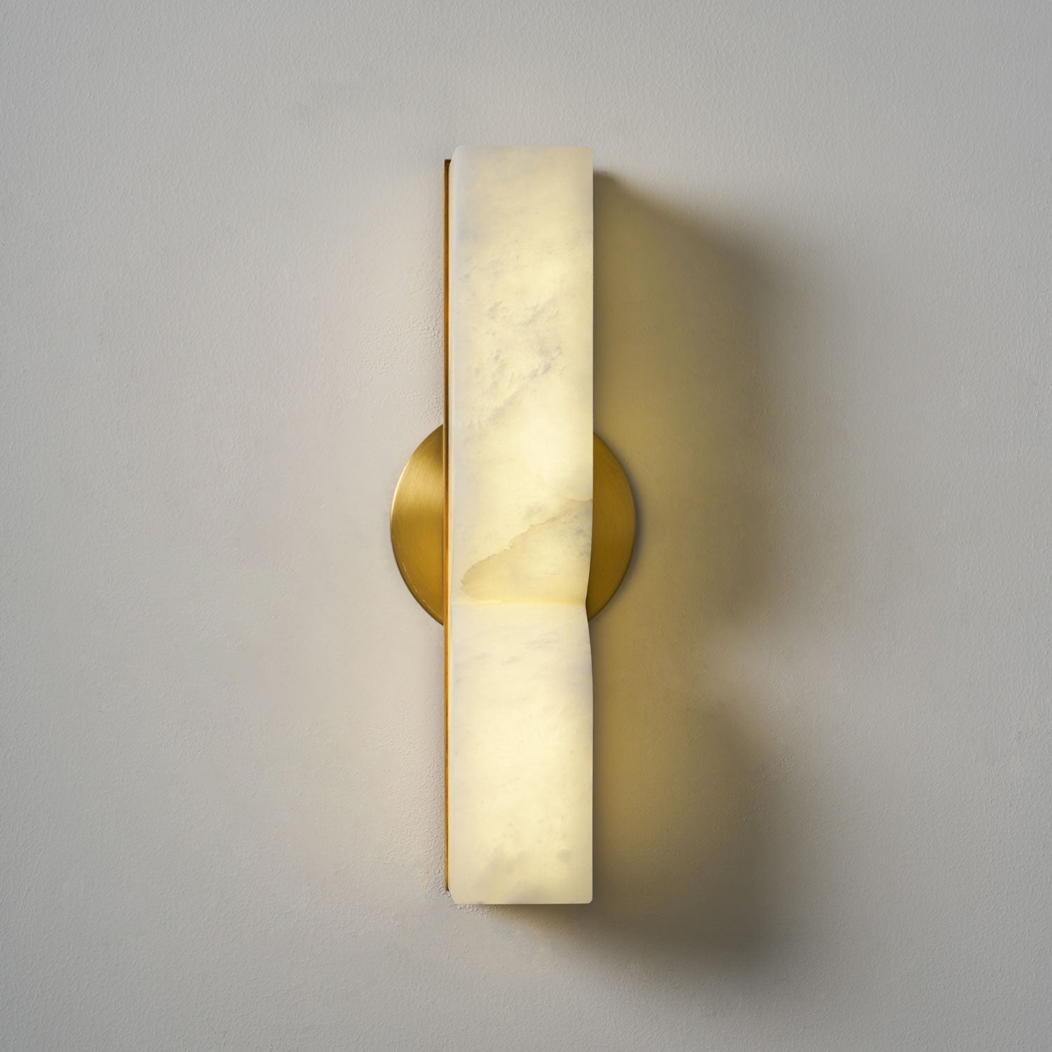 Lunaris Alabaster Rectangular Wall Lamp - Neutralighting