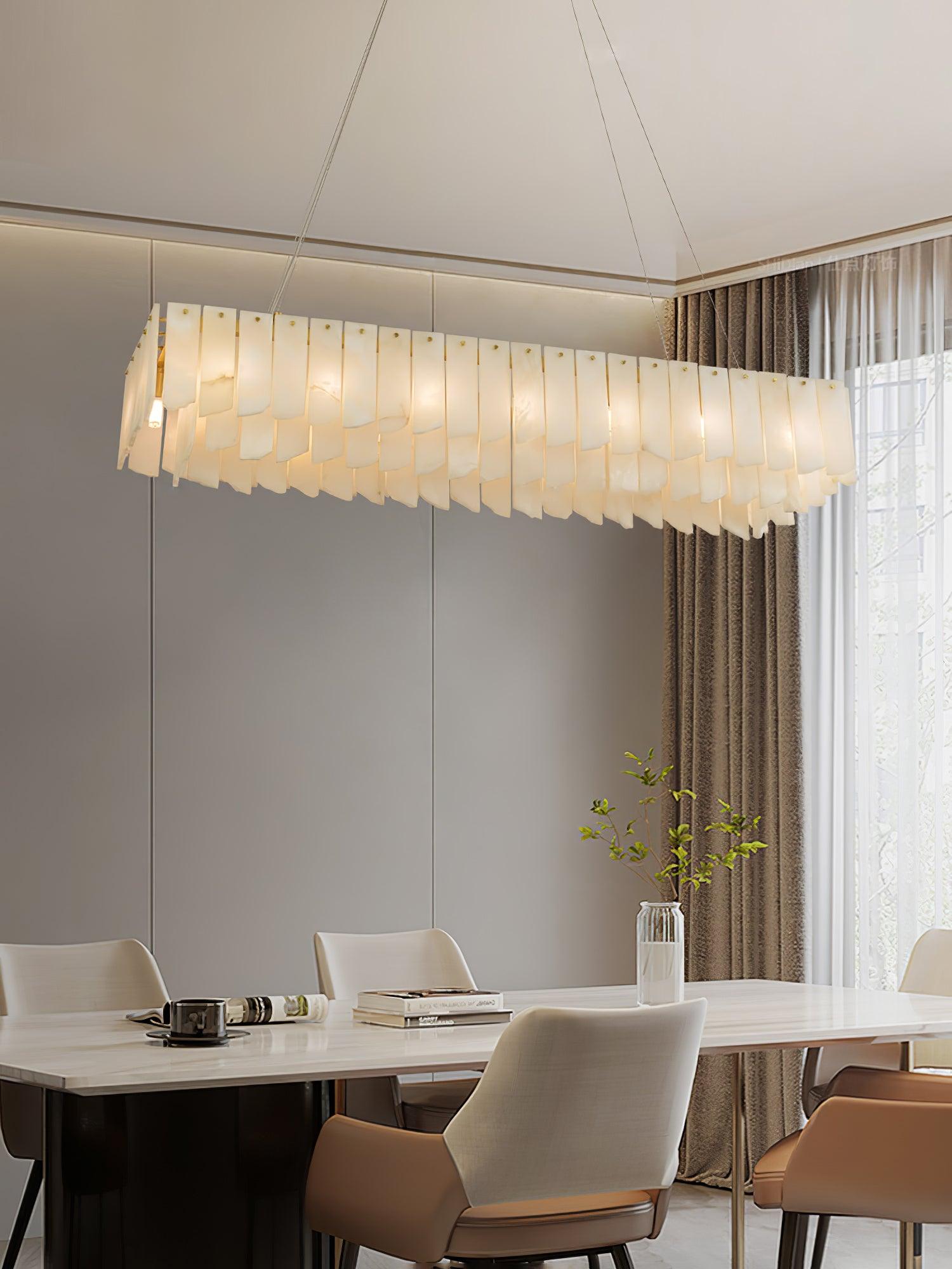 Vevelila Alabaster Chandelier - Neutralighting
