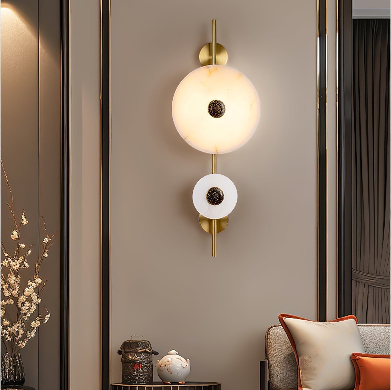 Evadne Alabaster Wall Lamp - Neutralighting